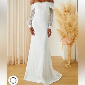 NWT LULUS wedding dress